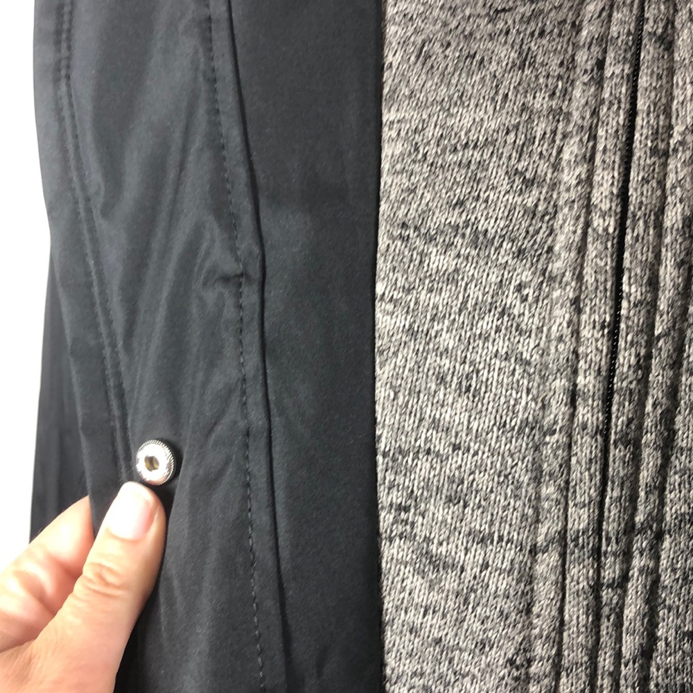 INTL Details black winter hooded jacket size 1X - Picture 4 of 13